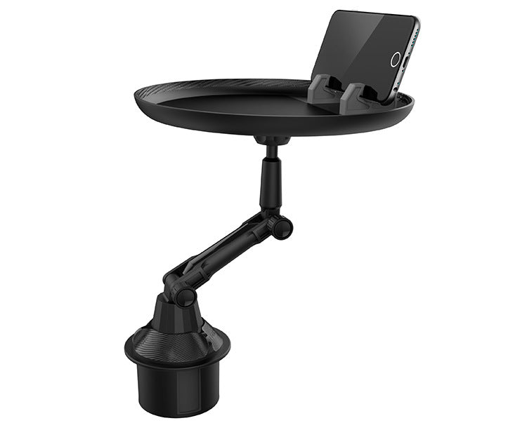 Adjustable Car Cup Holder Drink Coffee Bottle Organizer Accessories Food Tray Automobiles Table For Burgers French Fries