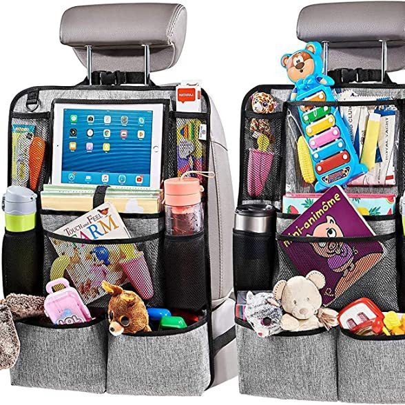 Car Seat Organizer Back Shopping Bags Multi-function Anti-kick