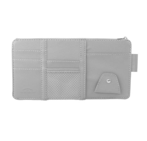 Car Auto Sun Visor Point Pocket Organizer Pouch Bag Card Glasses Storage Holder Car-Styling  IC Card Holder Sunshade Bag